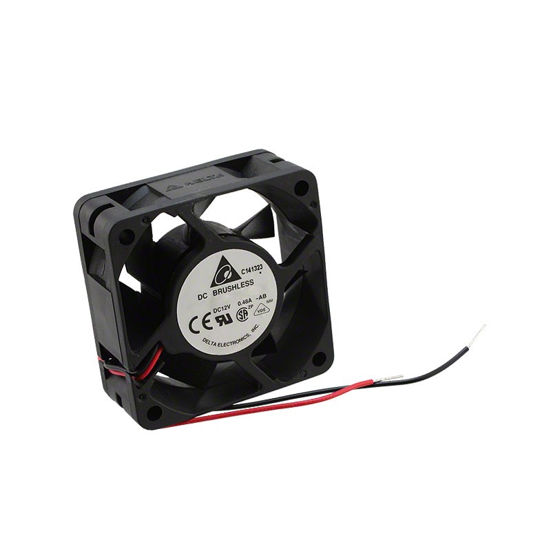 1 pcs : AFB0612EH-AB - FAN AXIAL 60X25.4MM 12VDC WIRE