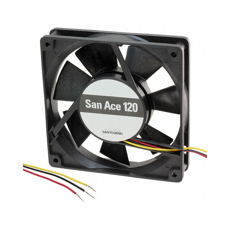1 pcs : 9G1224E401 - FAN AXIAL 119X25MM 24VDC WIRE