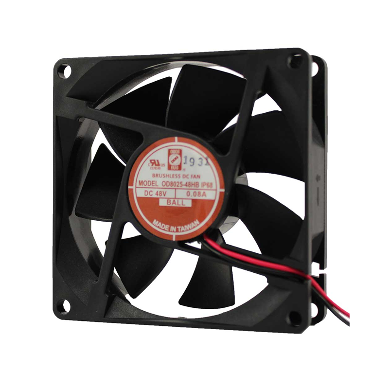 1 pcs : OD8025-24HBIP68 - FAN AXIAL 80X25MM 24VDC WIRE