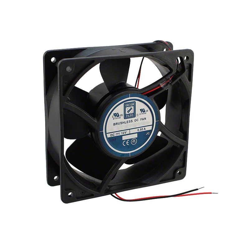1 pcs : OD1238-12HSS - FAN AXIAL 120X38.5MM 12VDC WIRE
