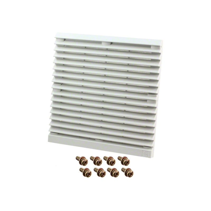 1 pcs : PFG-15T - FAN GUARD LOUVERED RAL7035
