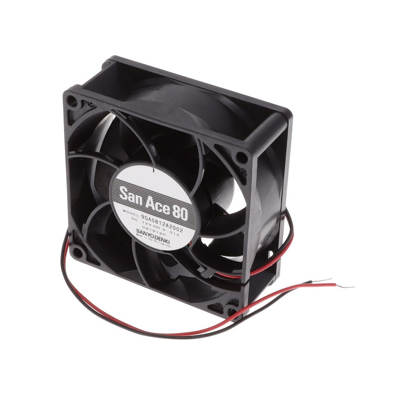1 pcs : 9GA0812A2002 - FAN AXIAL 80X32MM 12VDC WIRE