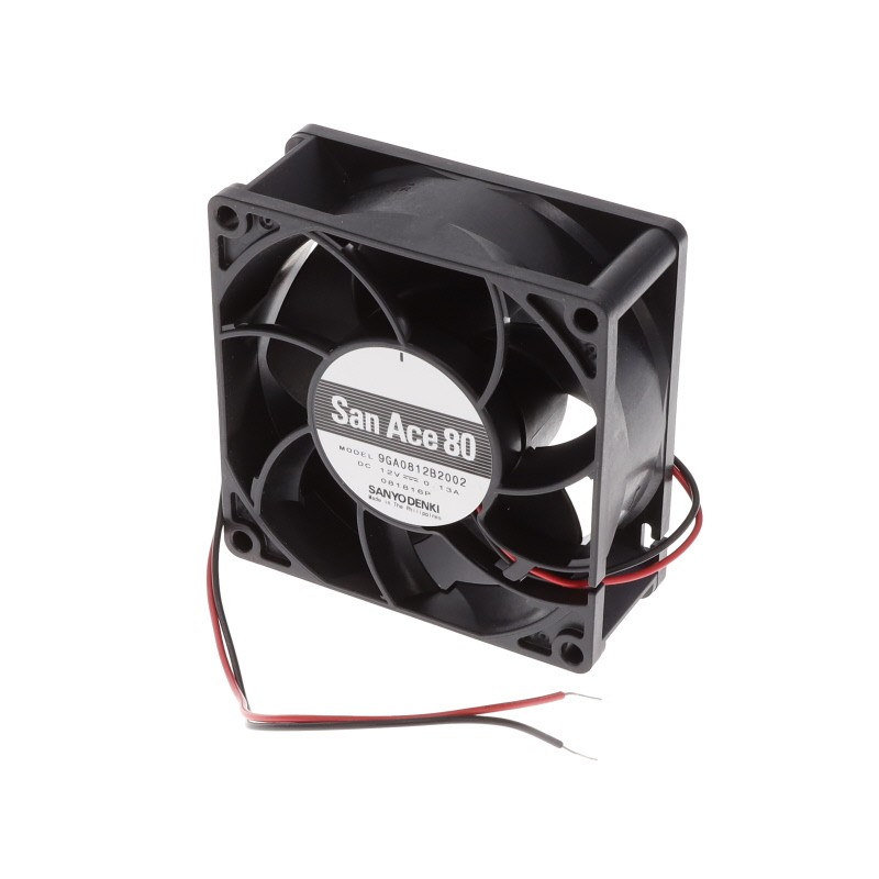 1 pcs : 9GA0812B2002 - FAN AXIAL 80X32MM 12VDC WIRE