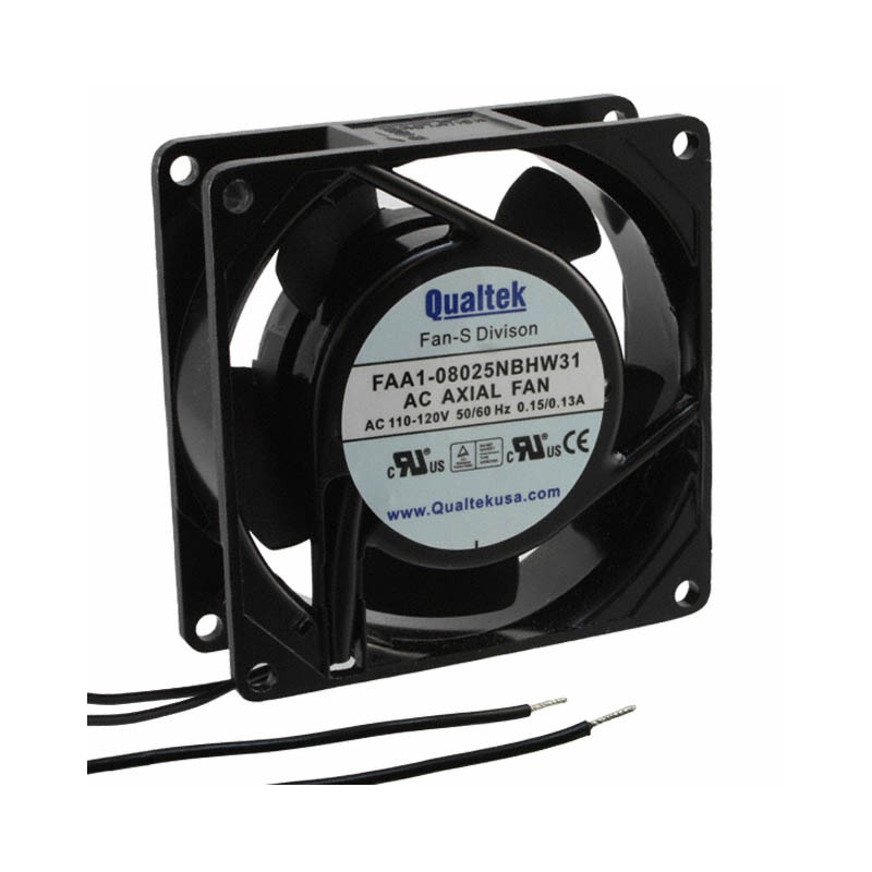 1 pcs : FAA1-08025NBHW31 - FAN AXIAL 80X25MM 115VAC WIRE