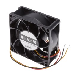 1 pcs : 9GA0812B2D001 - FAN AXIAL 80X32MM 12VDC WIRE