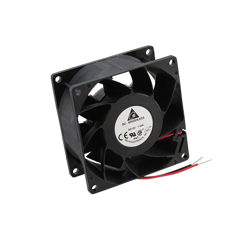 1 pcs : FFB0812EHE - FAN AXIAL 80X38MM 12VDC WIRE