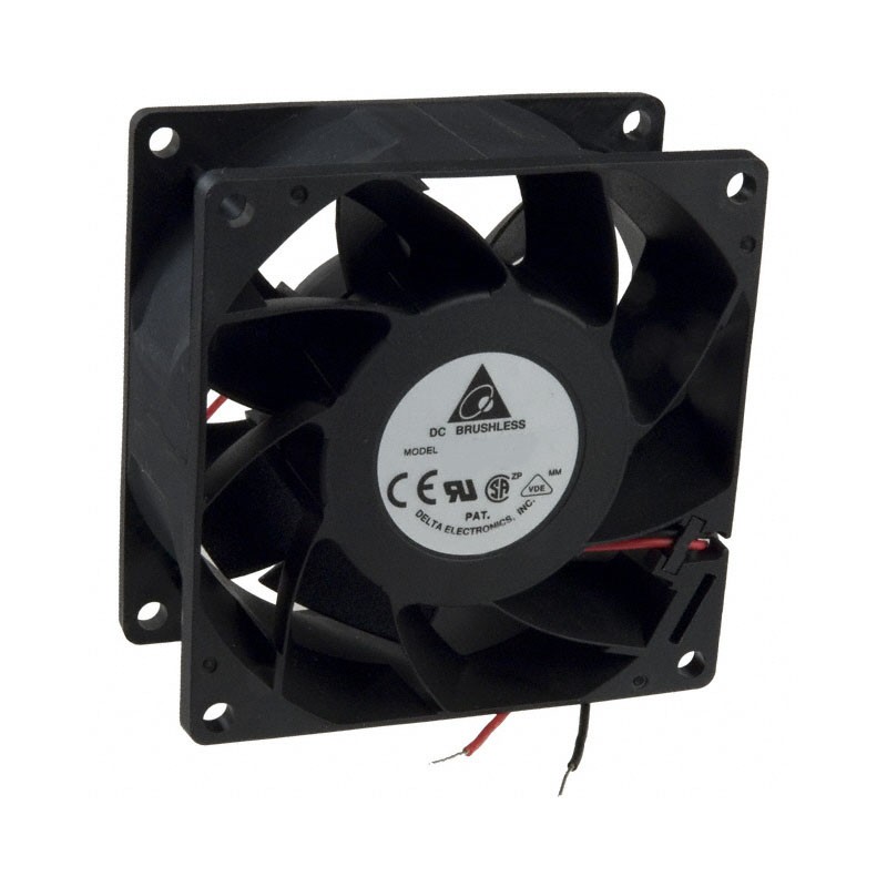 1 pcs : FFB0812SHE - FAN AXIAL 80X38MM 12VDC WIRE