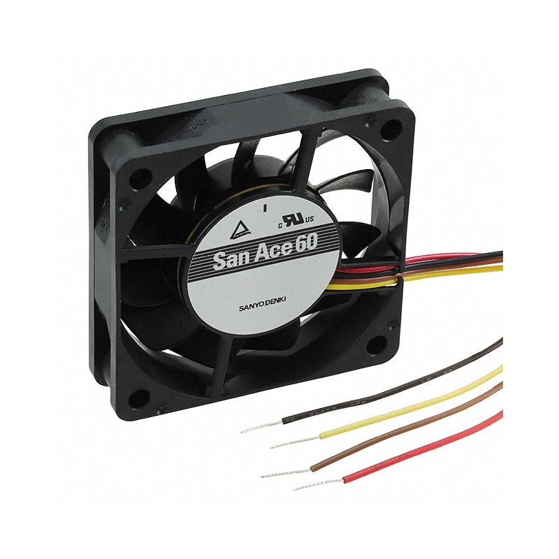 1 pcs : 9GA0612P7G01 - FAN AXIAL 60X15MM 12VDC WIRE