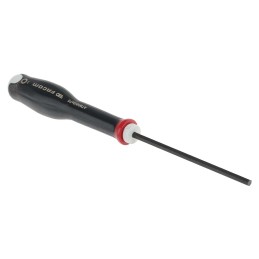 1 pcs - Facom Hexagon Screwdriver, 3 mm Tip, 75 mm Blade, 169 mm Overall