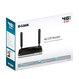 1 pcs - D-Link DWR-921 4G LTE, 4 Ports