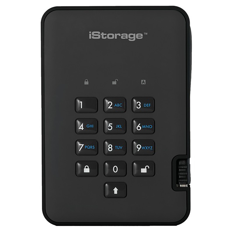 1 pcs - iStorage diskAshur2 1 TB External Hard Drive