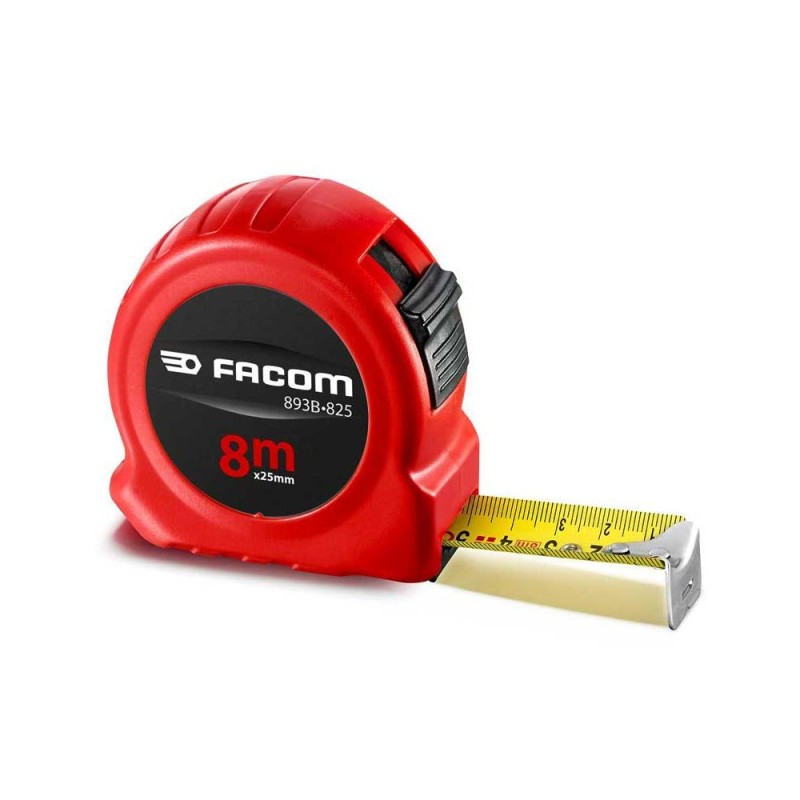 1 pcs - Facom 8m Tape Measure, Metric