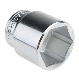 1 pcs - Facom 1/2 in Drive 30mm Standard Socket, 6 point, 44 mm Overall Length