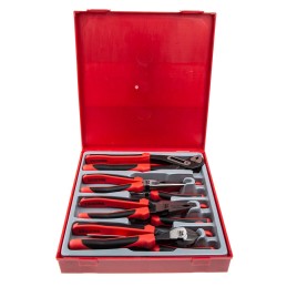 1 pcs - Teng Tools 8-Piece Plier Set, 225 mm Overall
