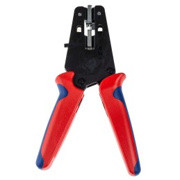 1 pcs - Knipex 12 12 11 Series Precision Insulation Stripper, 1.5 mm² Min, 6 mm² Max, 195 mm Overall