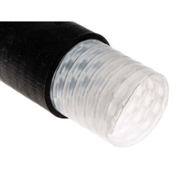 1 pcs - 3M Cold Shrink Tubing, Black 20.9mm Sleeve Dia. x 203.2mm Length 2:1 Ratio, 8420 Series