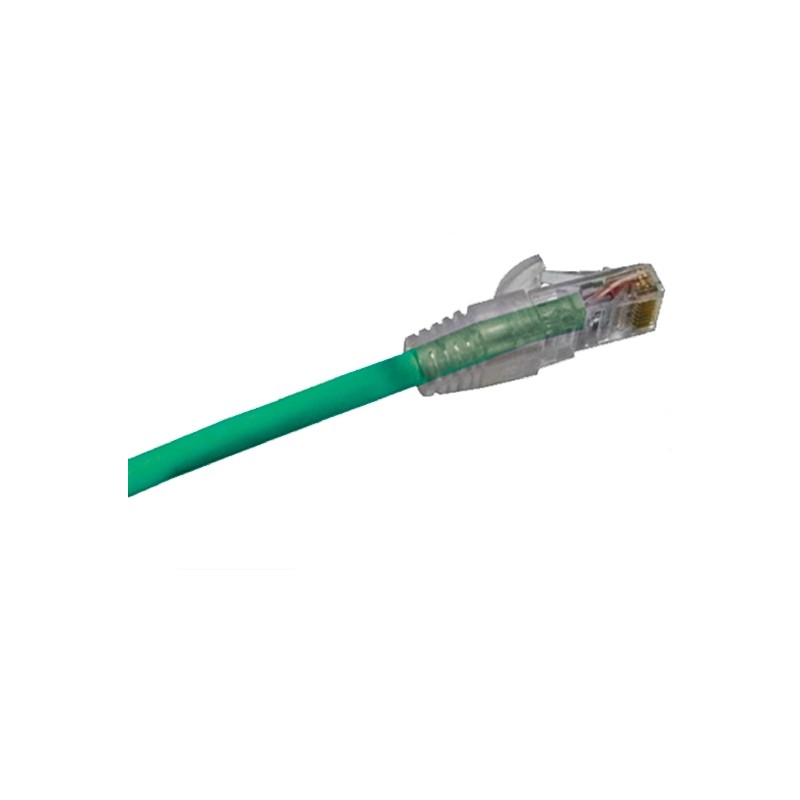 1 pcs - Molex Premise Networks Cat5e Straight Male RJ45 to Straight Male RJ45 Ethernet Cable, U/UTP, Green LSOH Sheath, 5m