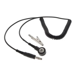 1 pcs : 8107 - PREMIUM 1M COILED CORD - 6FT BLA