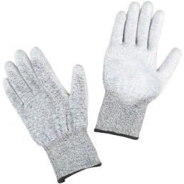 1 pcs : 17131 - GLOVES POLYETHYLENE GRY/WHT SM