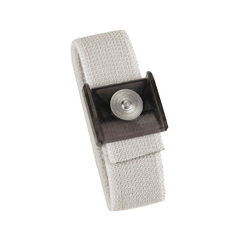 1 pcs : 09183 - WRSTBND JWL MGSNP ADJ ELSTC ONYX