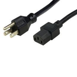 1 pcs : 770000 - POWER CORD IEC C-13 NA PLUG