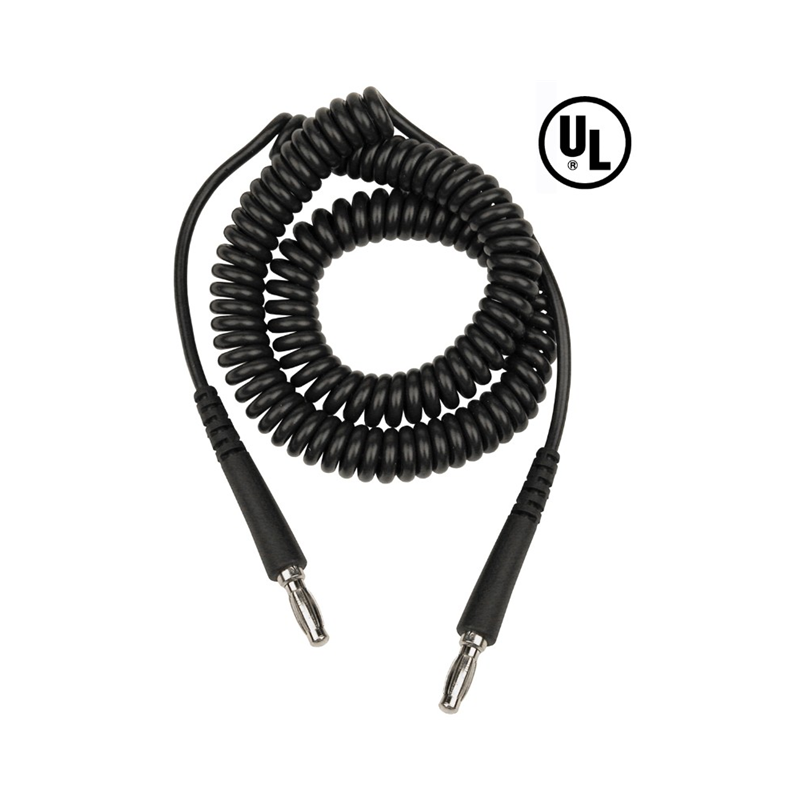 1 pcs : 14114 - CORD COILED BLACK BANANA 20'
