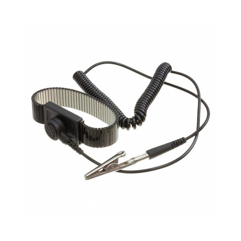 1 pcs : B9478 - B9478 BLACK ADJUSTABLE METAL WRI