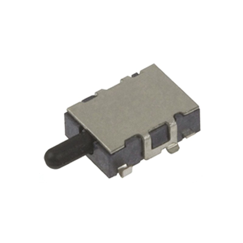 1 pcs - C & K Detector Switch, SPST, 100 mA @ 12 V dc, Silver Cladding