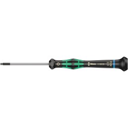 1 pcs - Wera Hexagon Precision Screwdriver, 2 mm Tip, 60 mm Blade, 157 mm Overall