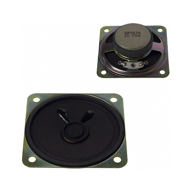 1 pcs : GF0576 - SPEAKER 8OHM 250MW TOP PORT 86DB