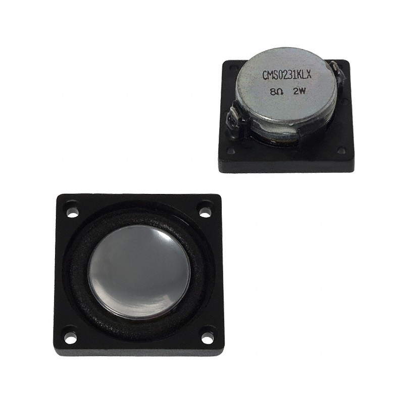 1 pcs : CMS0231KLX - SPEAKER 8OHM 2W TOP PORT 82DB