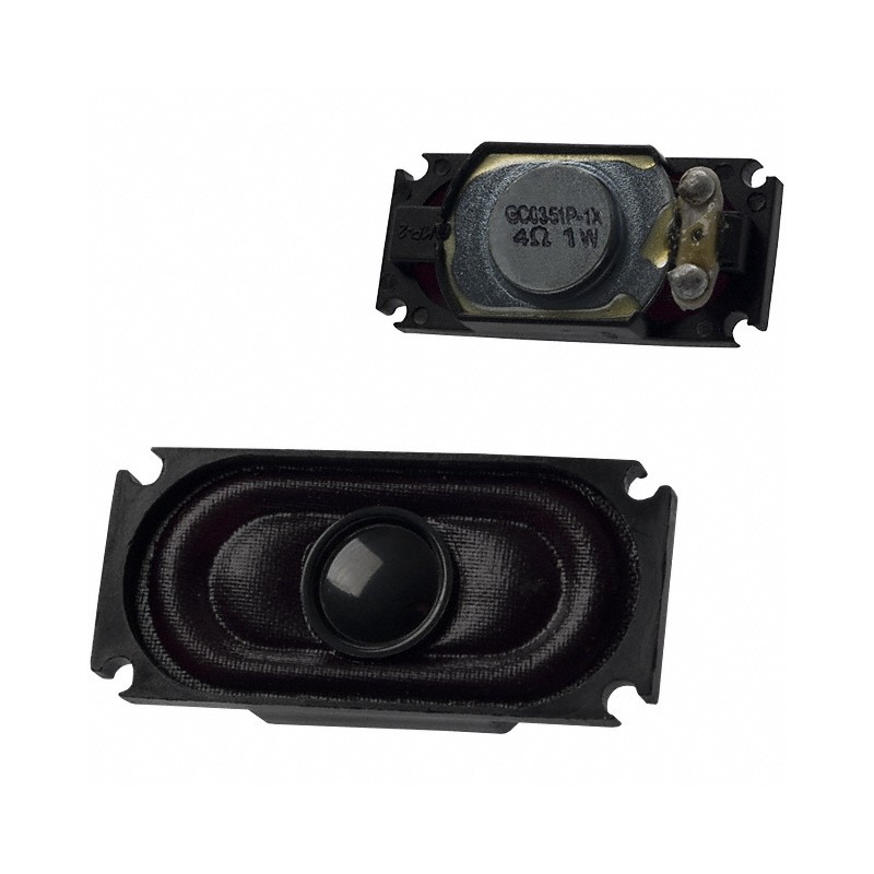 1 pcs : GC0351P-1 - SPEAKER 4OHM 1W TOP PORT 82DB