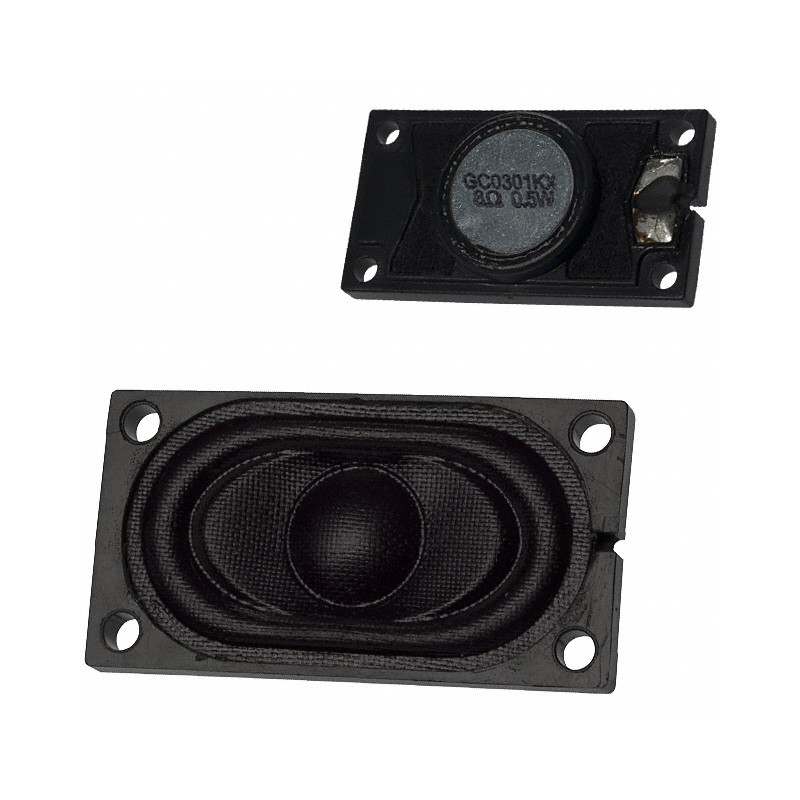 1 pcs : GC0301K - SPEAKER 8OHM 500MW TOP PORT 77DB