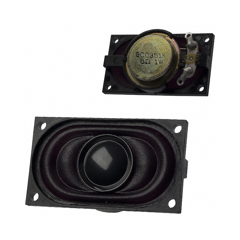1 pcs : GC0351K - SPEAKER 8OHM 1W TOP PORT 85DB