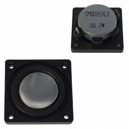 1 pcs : CMS0281KLX - SPEAKER 8OHM 2W TOP PORT 82DB