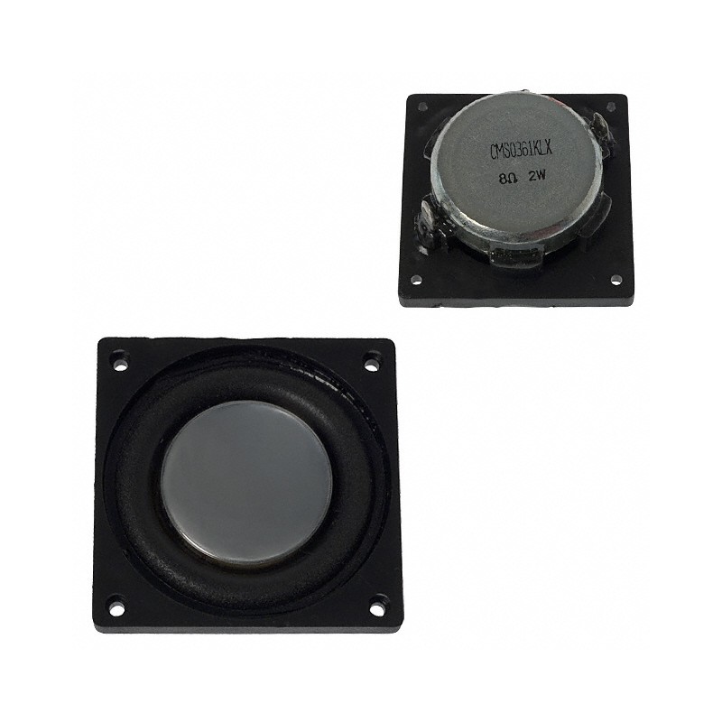 1 pcs : CMS0361KLX - SPEAKER 8OHM 2W TOP PORT 82DB