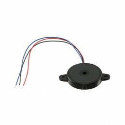 1 pcs : PT-2045FWQ - BUZZER PIEZO 12V 24MM FLANGE
