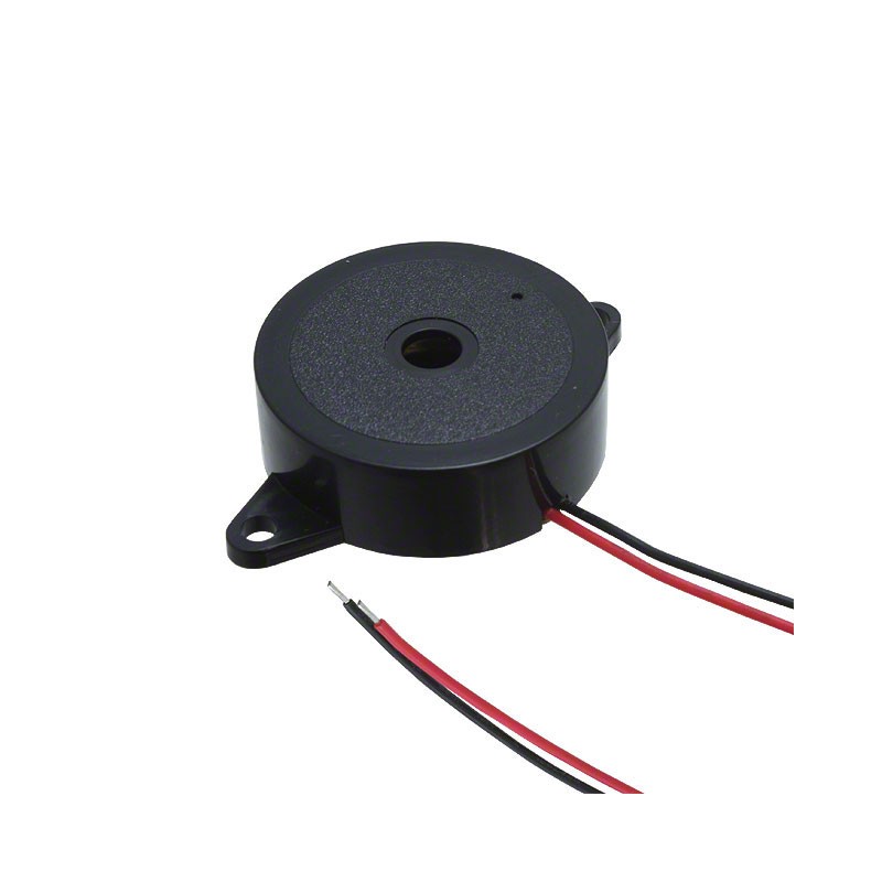 1 pcs : PK-27N36WQ - BUZZER PIEZO 12V 30MM FLANGE