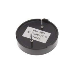 1 pcs : AT-3046-TT-R - BUZZER PIEZO 10V 30MM TH