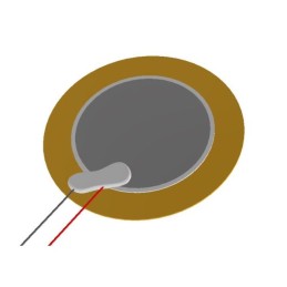 1 pcs : AB3528B-LW100-R - PIEZO 35MM 2800HZ 30NF 30VPP LEA