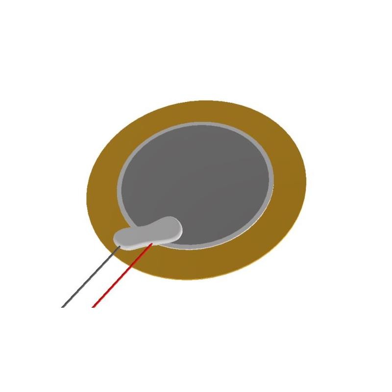 1 pcs : AB3528B-LW100-R - PIEZO 35MM 2800HZ 30NF 30VPP LEA