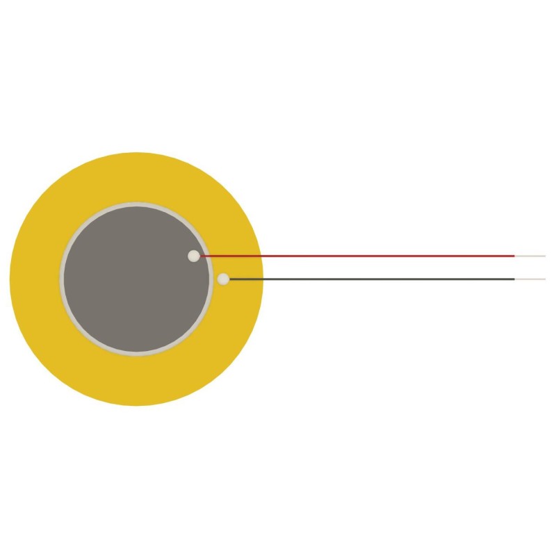 1 pcs : AB4122B-LW50 - BENDER 41MM 2.2KHZ 30VPP LEADS