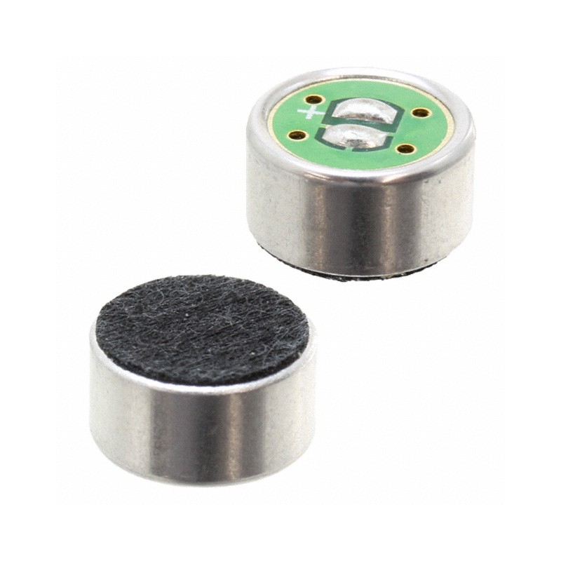 1 pcs : AUM-5047L-3-R - MIC COND ANLG UNI -47DB 0.382'D