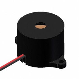 1 pcs : AI-2337-TF-LW115-R - BUZZER PIEZO 12V 23MM FLANGE