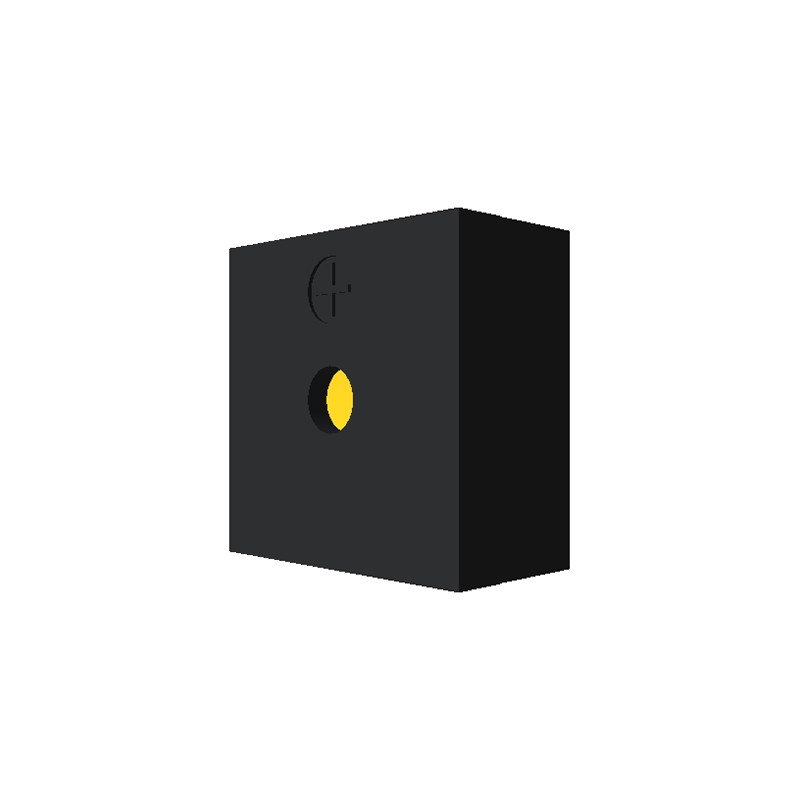 1 pcs : SMT-0440-T-2-R - BUZZER MAGNETIC 3V 4X4MM SMD