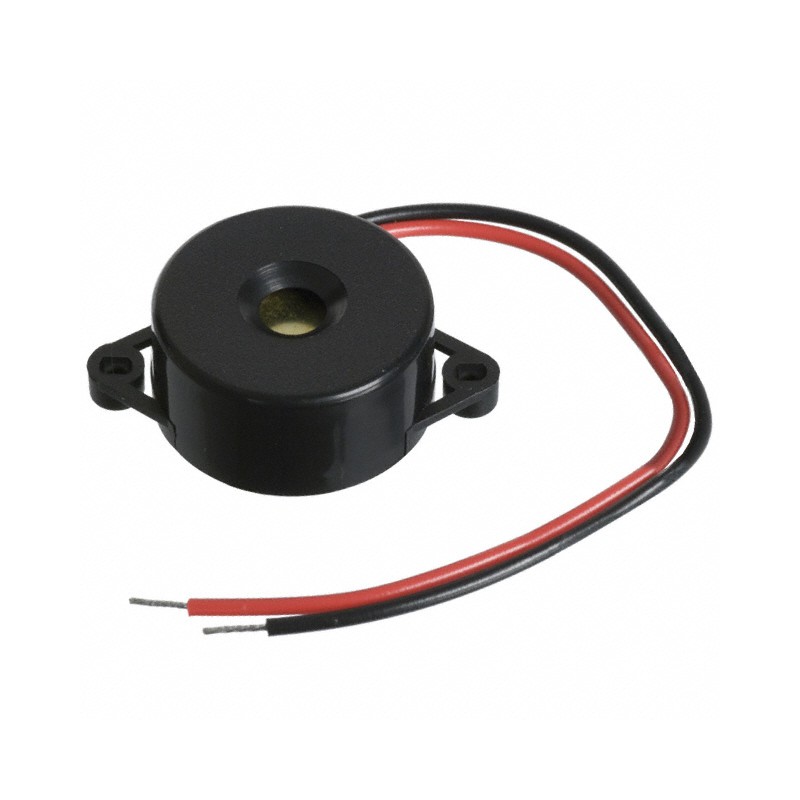 1 pcs : AI-3245-TF-LW95-R - BUZZER PIEZO 12V 22MM FLANGE