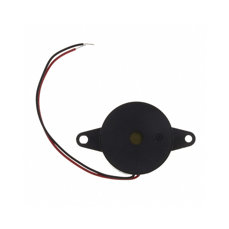 1 pcs : AI-3135-TF-LW100-R - BUZZER PIEZO 9V 31MM FLANGE