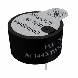 1 pcs : AI-1440-TWT-24V-2-R - BUZZER PIEZO 24V 13.8MM TH