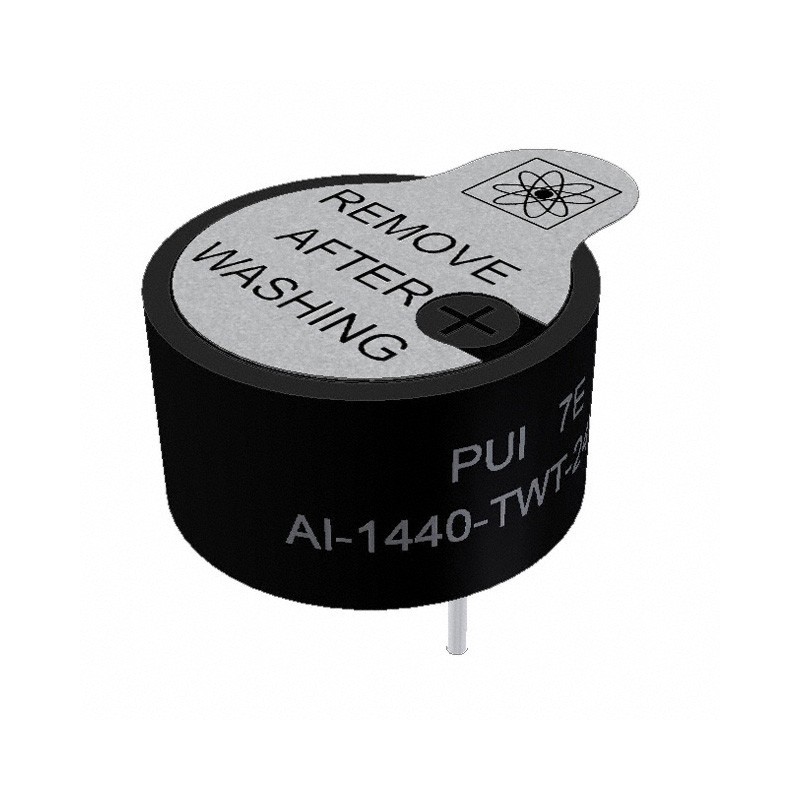 1 pcs : AI-1440-TWT-24V-2-R - BUZZER PIEZO 24V 13.8MM TH