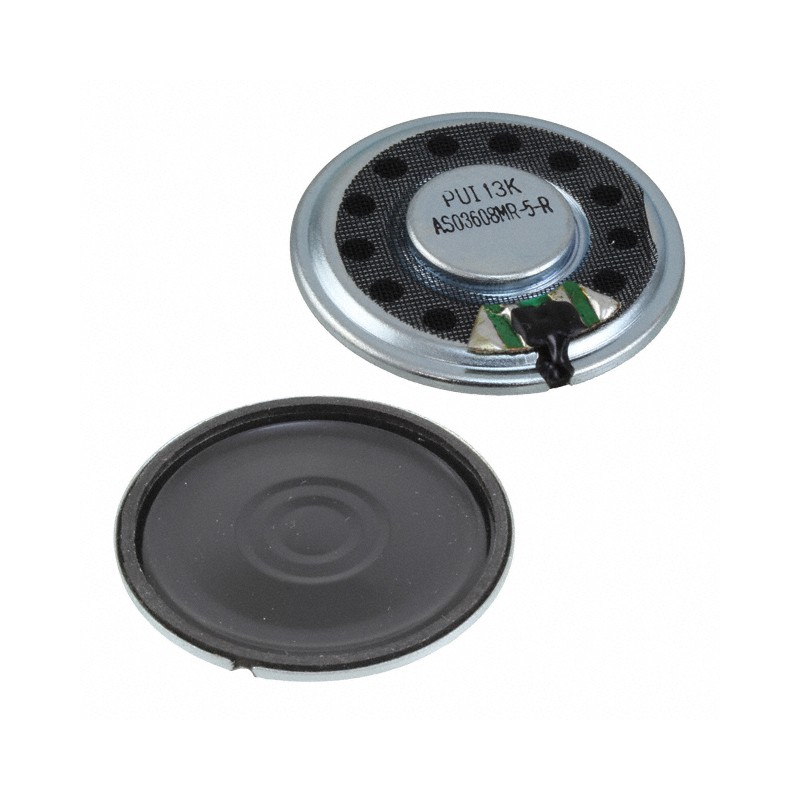 1 pcs : AS03608MR-5-R - SPEAKER 8OHM 500MW TOP PORT 91DB